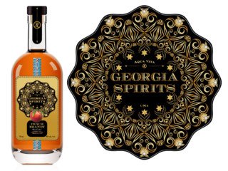 GA Spirits Peach Brandy concept 